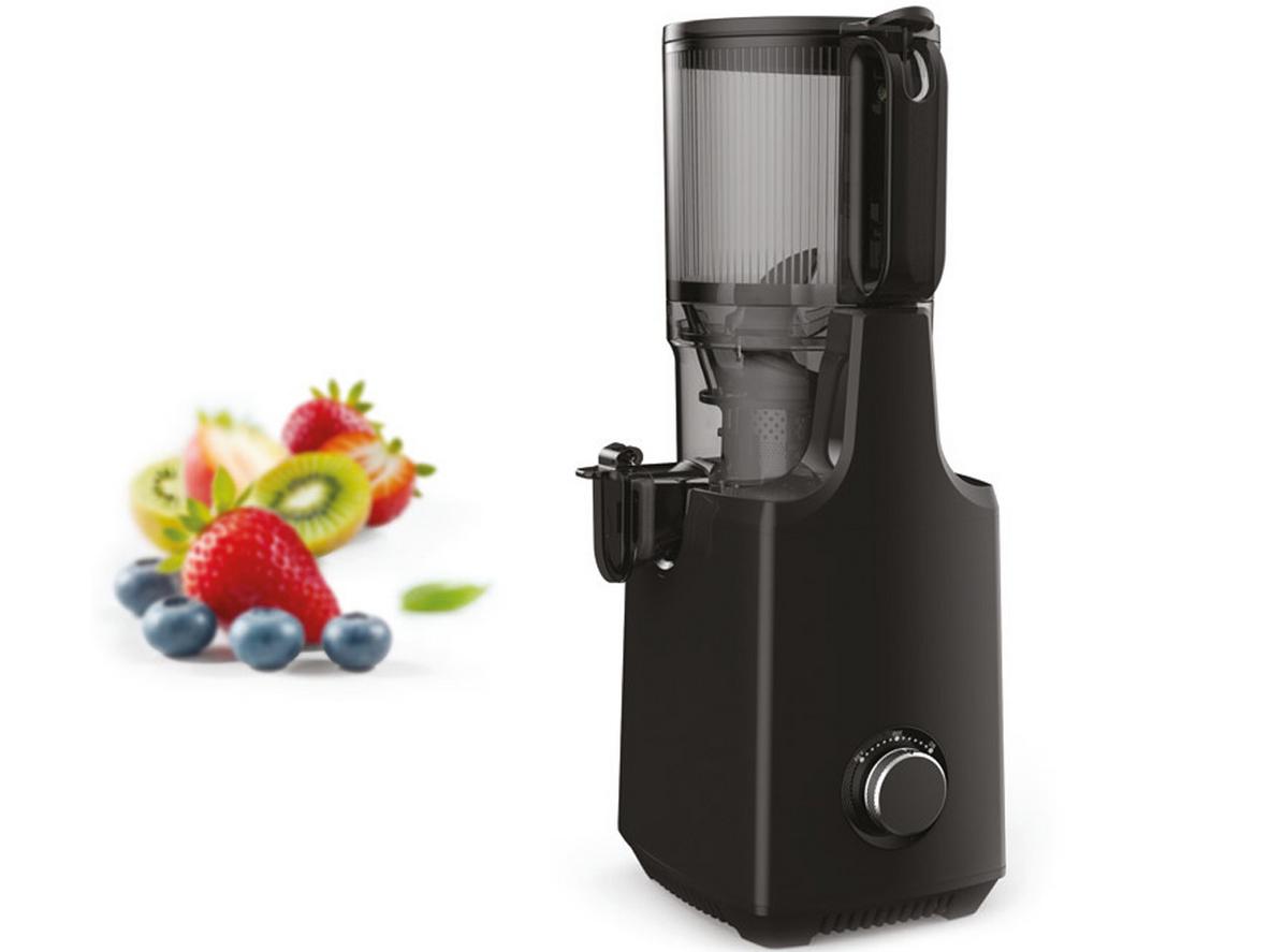 Ống nạp 130mm giúp ép nguyên trái tiện hơn