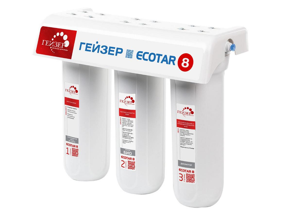 Tổng quan Máy lọc nước ion Canxi Geyser ECOTAR 8
