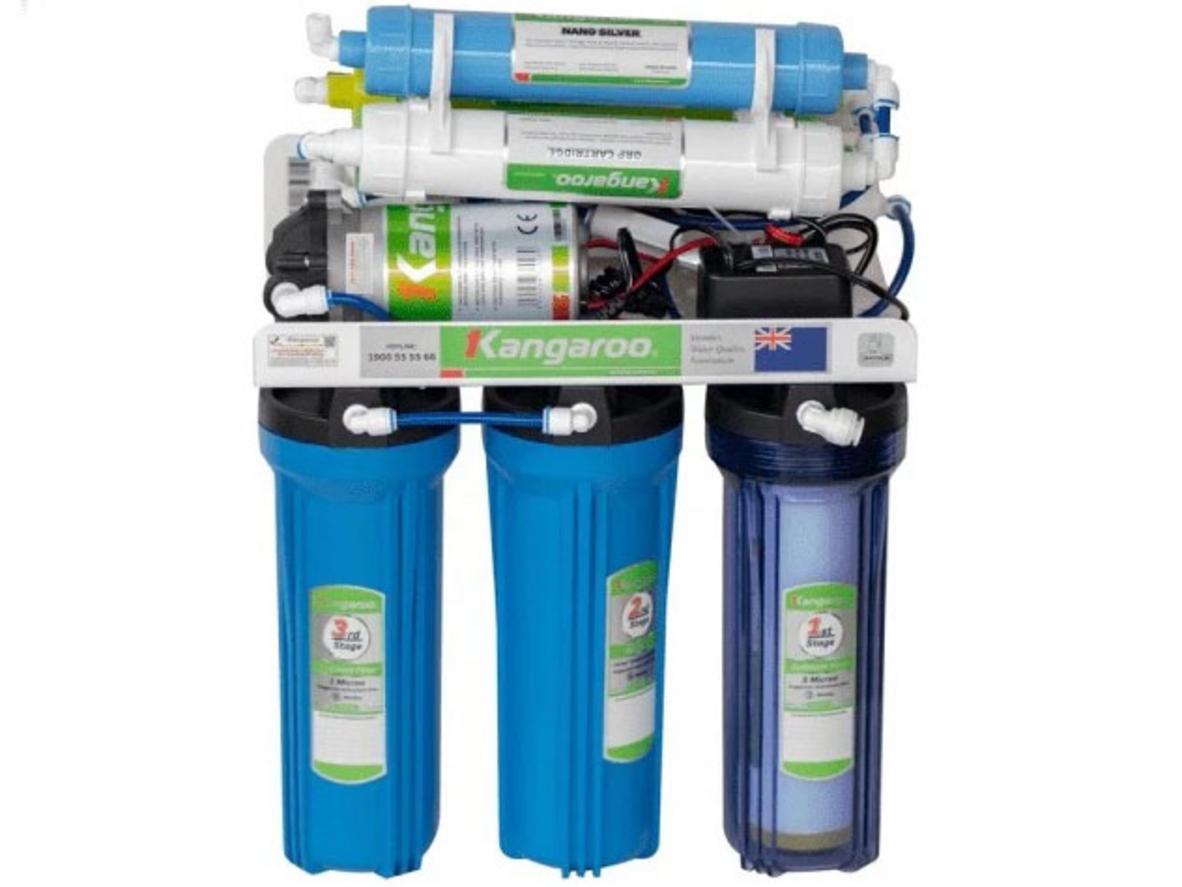 Tổng quan Máy lọc nước Kangaroo 9 lõi không vỏ tủ KG109A