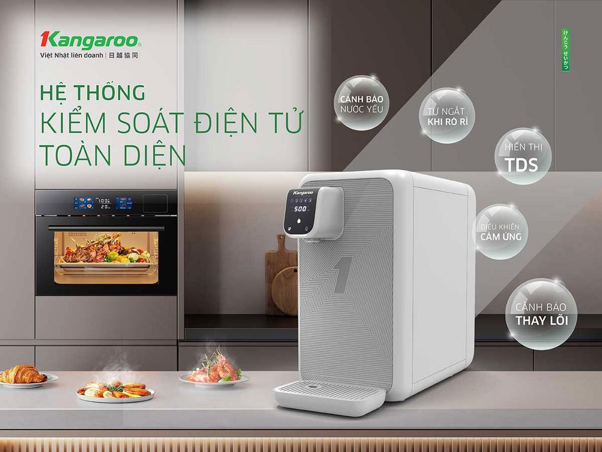 Tổng quan Máy lọc nước Kangaroo Hydrogen KG400HD