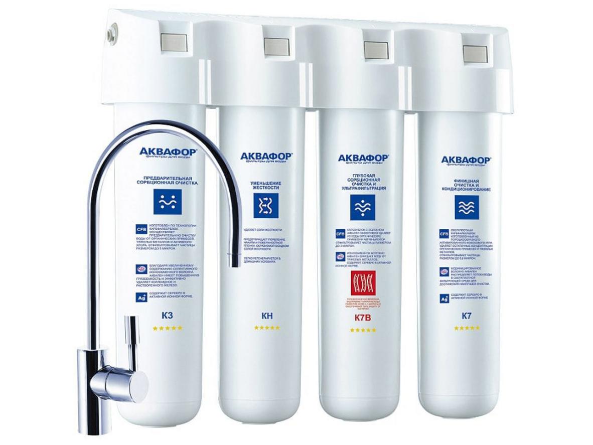 Tổng quan Máy lọc nước Nano Aquaphor Crystal Eco H (4 lõi: K3, KH, K7B, K7)