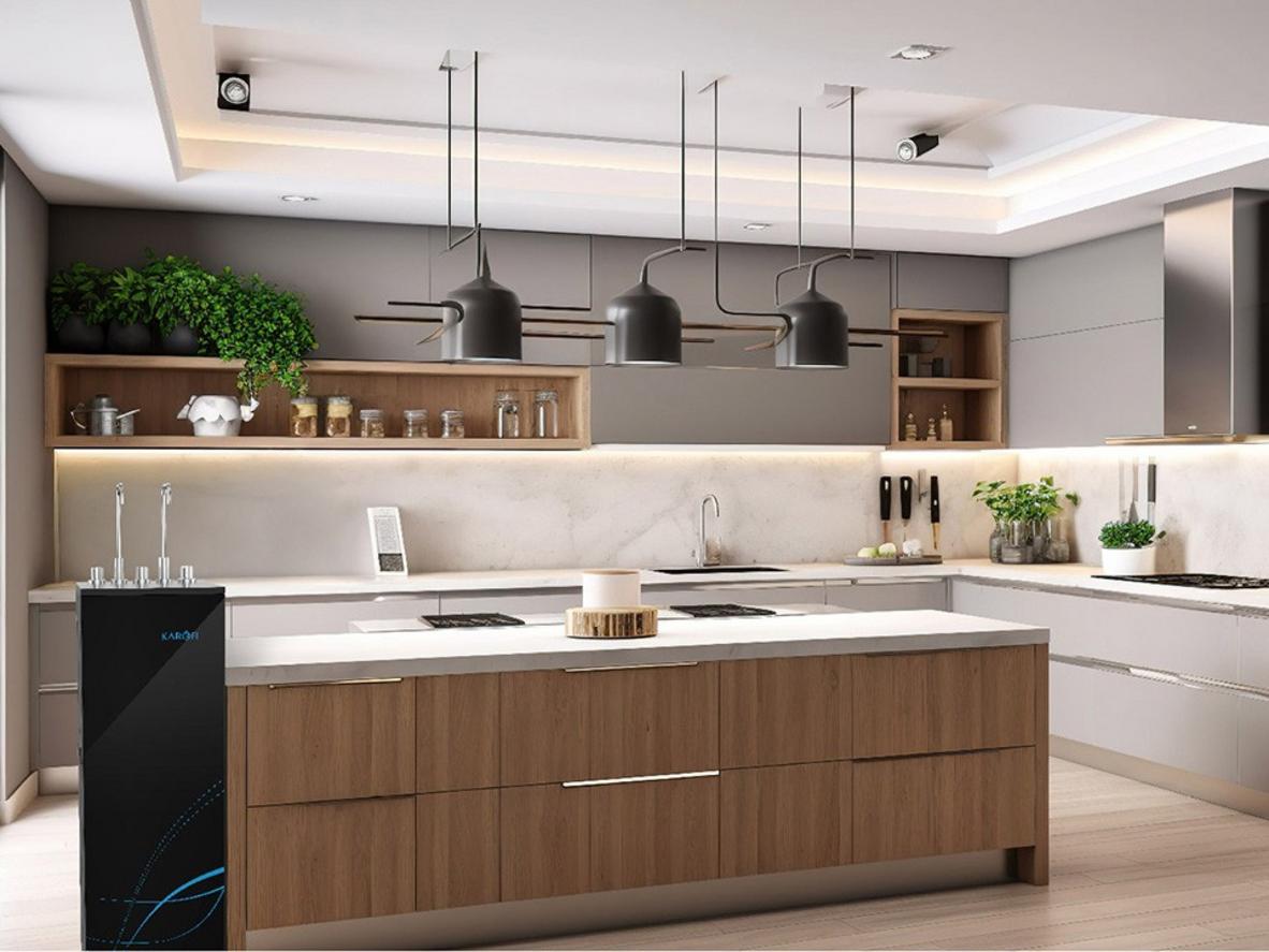 Tổng quan Máy lọc nước nóng lạnh Karofi KAD-M55