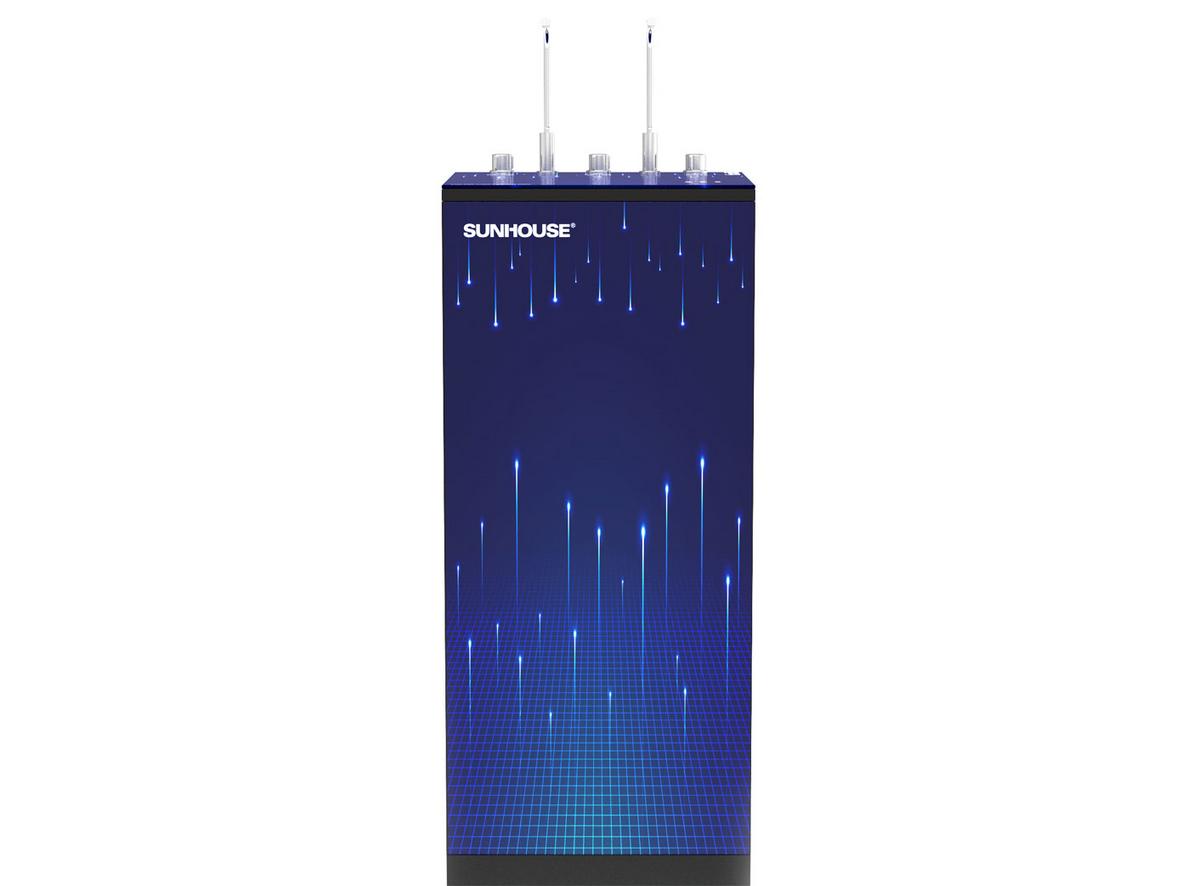 Tổng quan Máy lọc nước nóng lạnh RO Sunhouse 10 lõi SHA76216CK