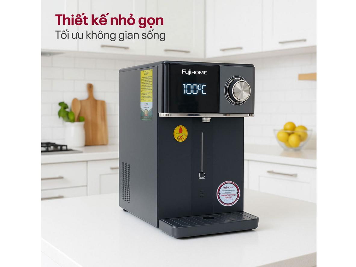 Tổng quan Máy lọc nước RO nóng lạnh Fujihome WP302C