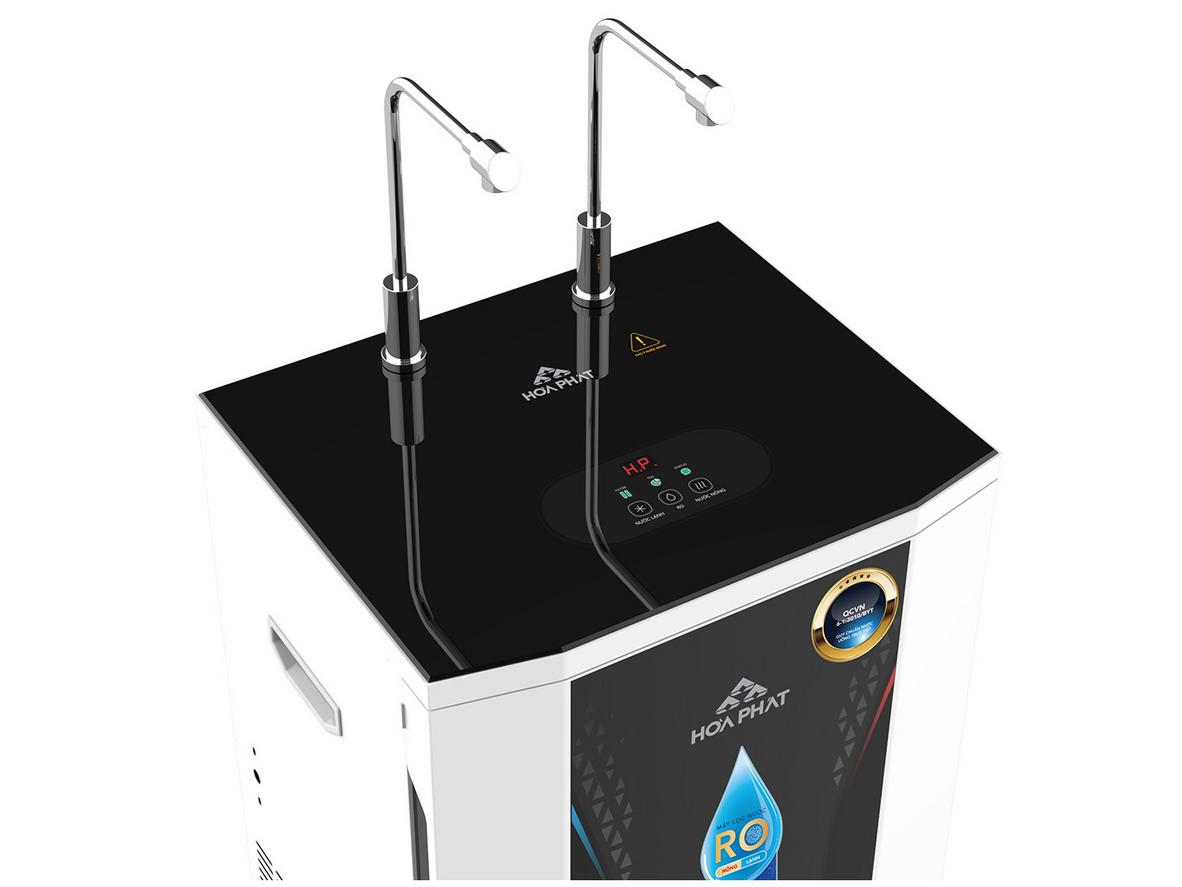 Hệ thống 10 lõi lọc của Máy lọc nước RO nóng lạnh Hòa Phát HWBR3B1021T