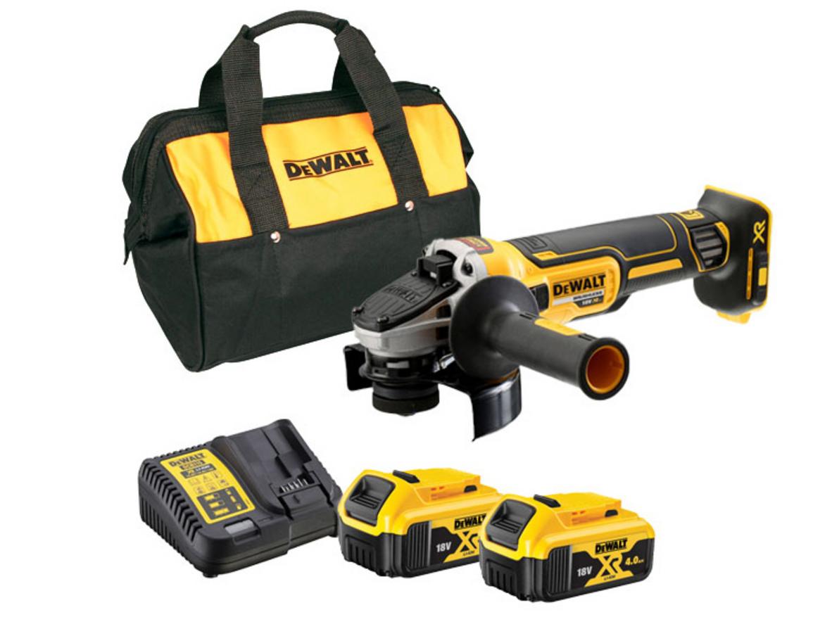 Tổng quan Máy mài góc dùng pin 18V DeWalt DCG405M2