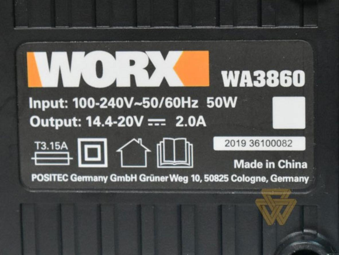 Tổng quan Máy mài góc dùng pin Li-ion 20V 100mm Worx Orange WX802