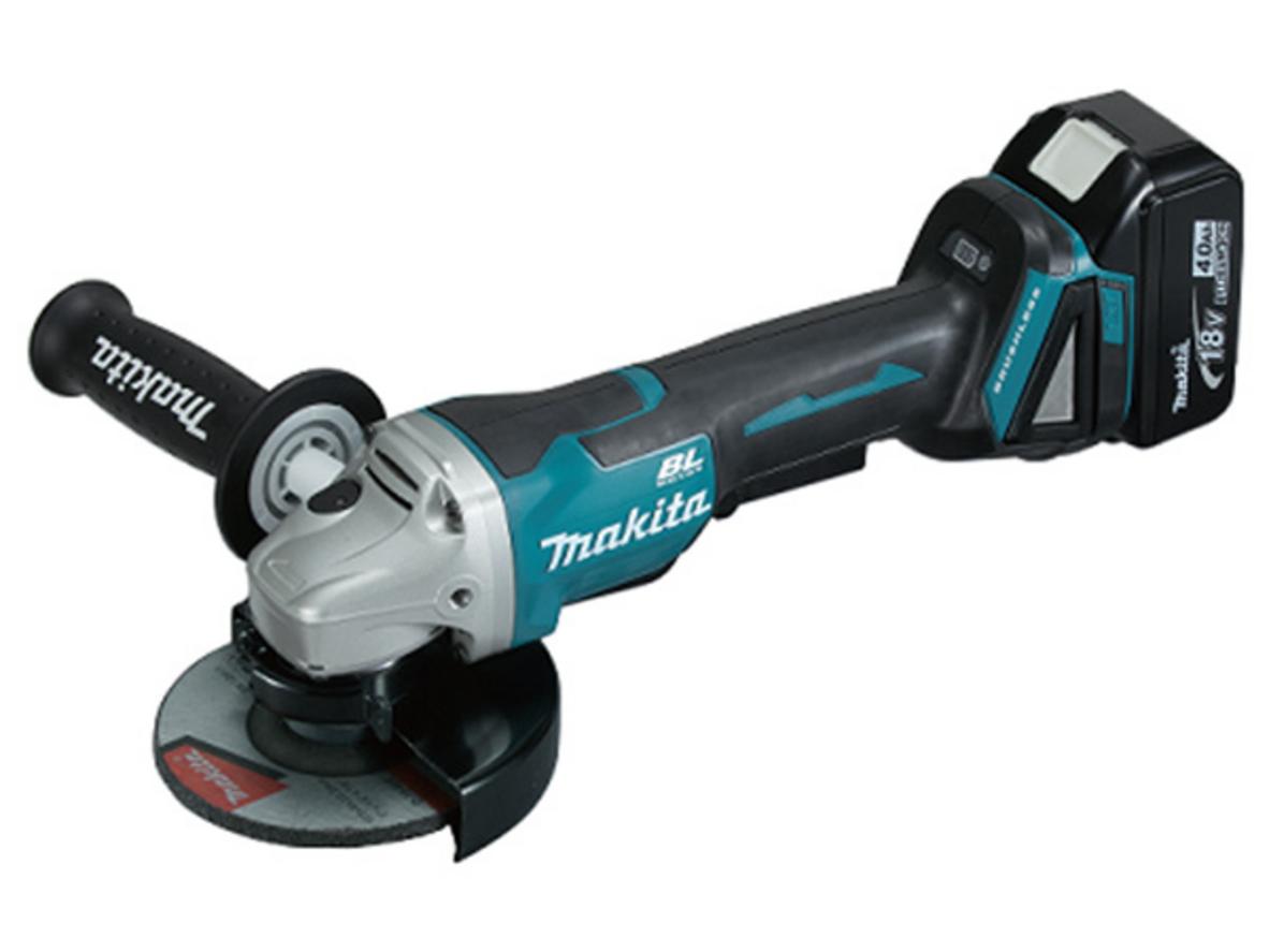Tổng quan Máy mài góc dùng pin Makita DGA508RTE (125mm/công tắc bóp/BL) (18V)