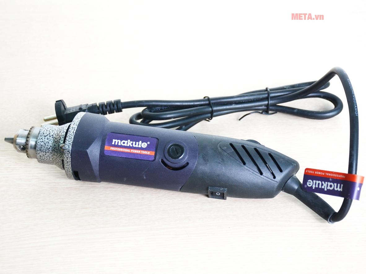 Đầu kẹp 6mm và thân máy nhẹ dễ thao tác