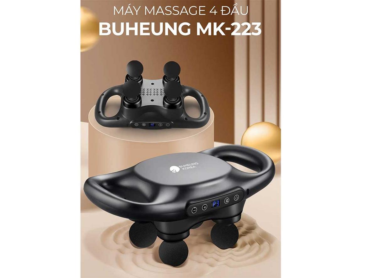 Tổng quan Máy massage 4 đầu Buheung MK-223
