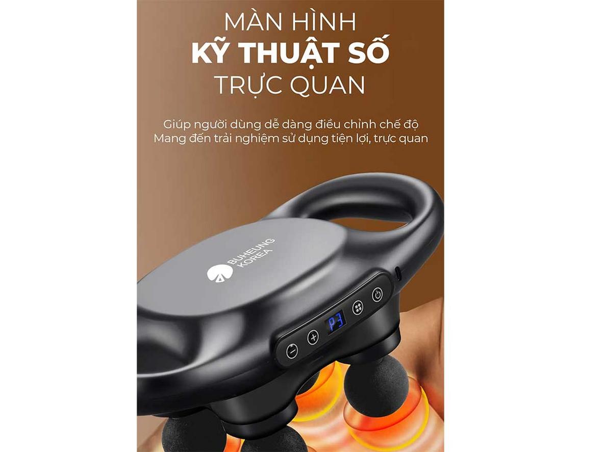 Tổng quan Máy massage 4 đầu Buheung MK-223