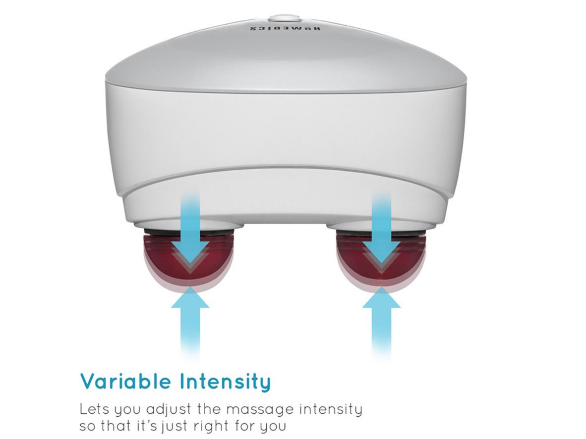 Tổng quan Máy massage cầm tay 2 đầu kèm nhiệt Homedics PA-MHA
