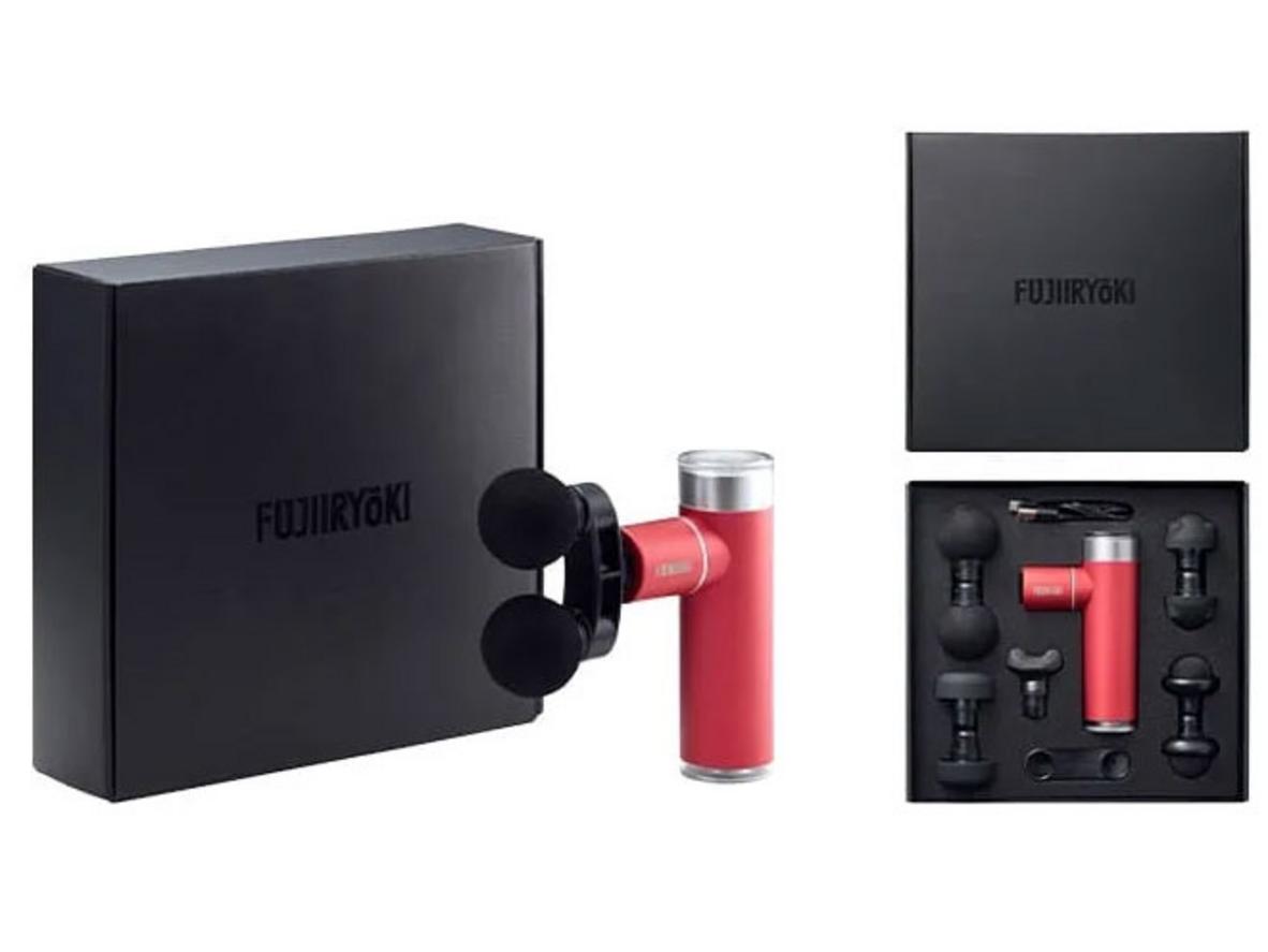9 đầu massage và đầu gắn đôi Twin Attachment của Fujiiryoki FG3800P