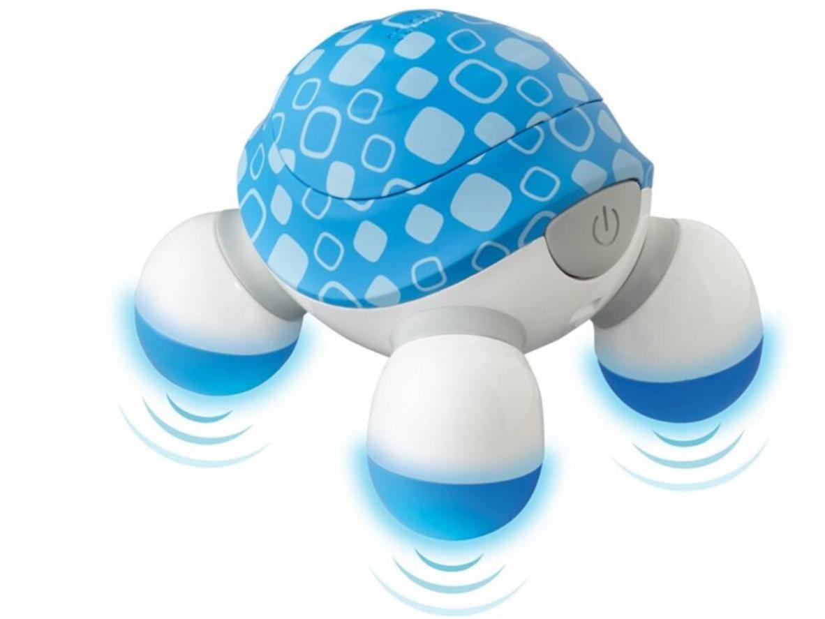 Tổng quan Máy massage cầm tay mini Turtle 3 đầu Homedics NOV-60