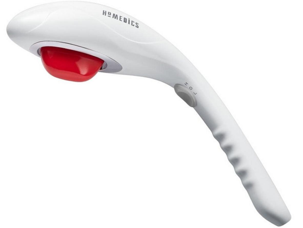 Máy massage cầm tay pin sạc kèm nhiệt Homedics HHP-405 (405HJ)
