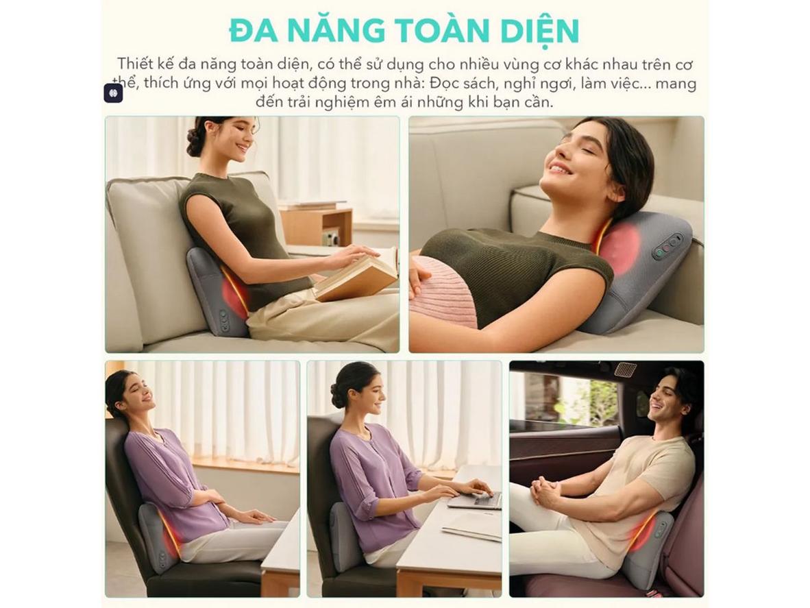 Tổng quan Máy massage lưng SKG VS500