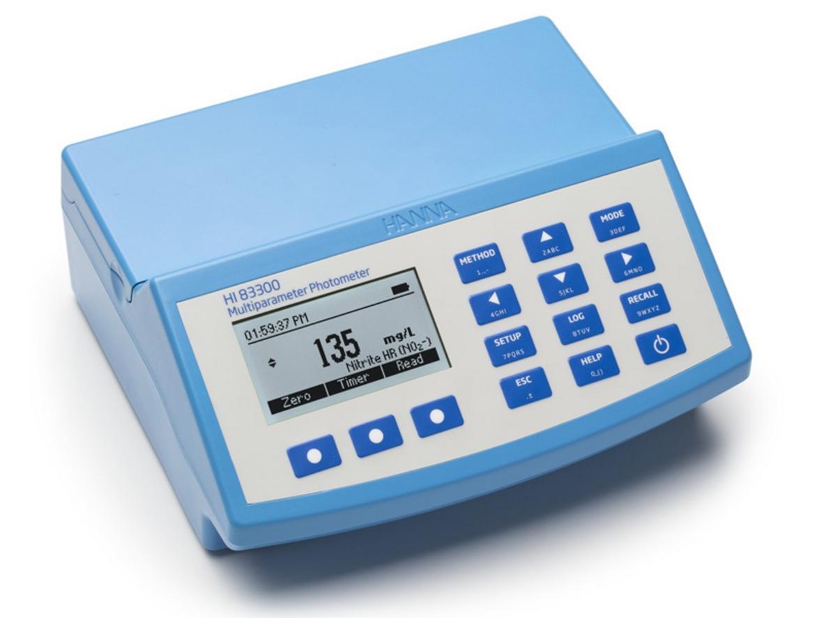 Tổng quan Máy quang đo pH và đa chỉ tiêu trong nước sạch Hanna HI83300-02