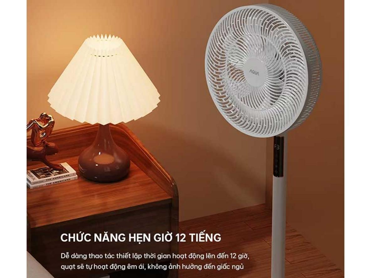 Motor bạc thau 100% dây đồng cho độ bền và sự ổn định.