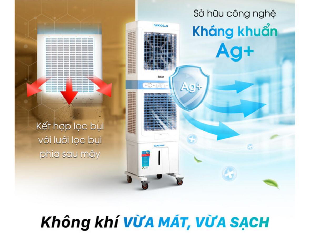 Motor lõi đồng tăng độ bền và độ ổn định.