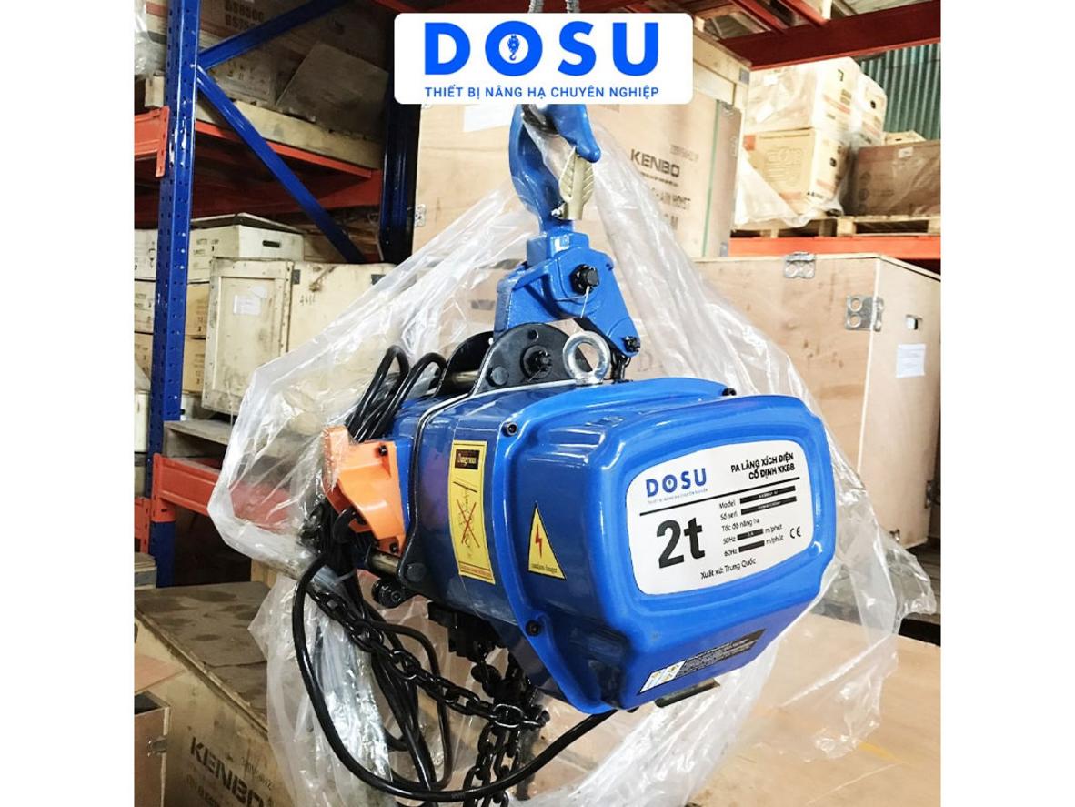 Nâng hạ 2 tấn ổn định, phù hợp vận hành thực tế trong kho xưởng.