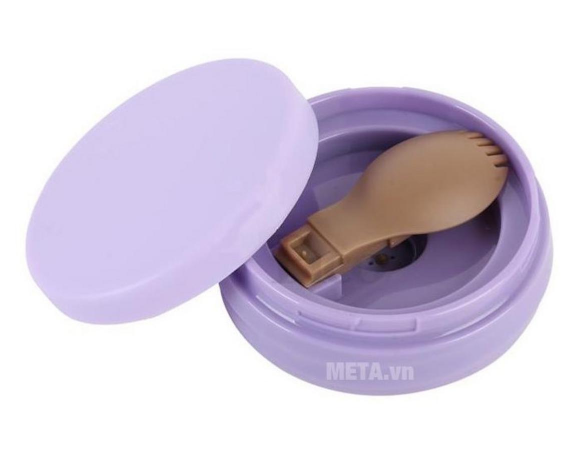 Nắp kín, miệng rộng: dễ mang theo, dễ dùng, dễ vệ sinh