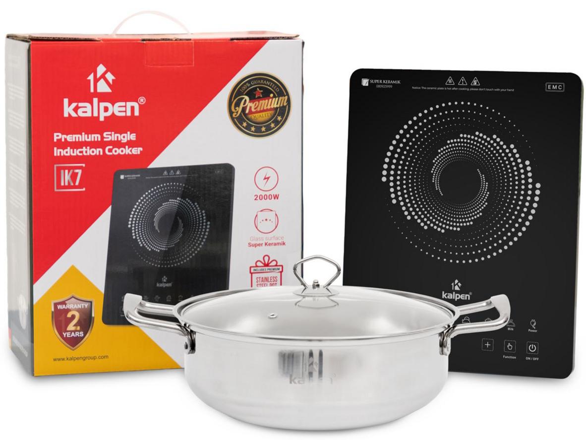 Công suất 2000W giúp rút ngắn thời gian nấu đáng kể.