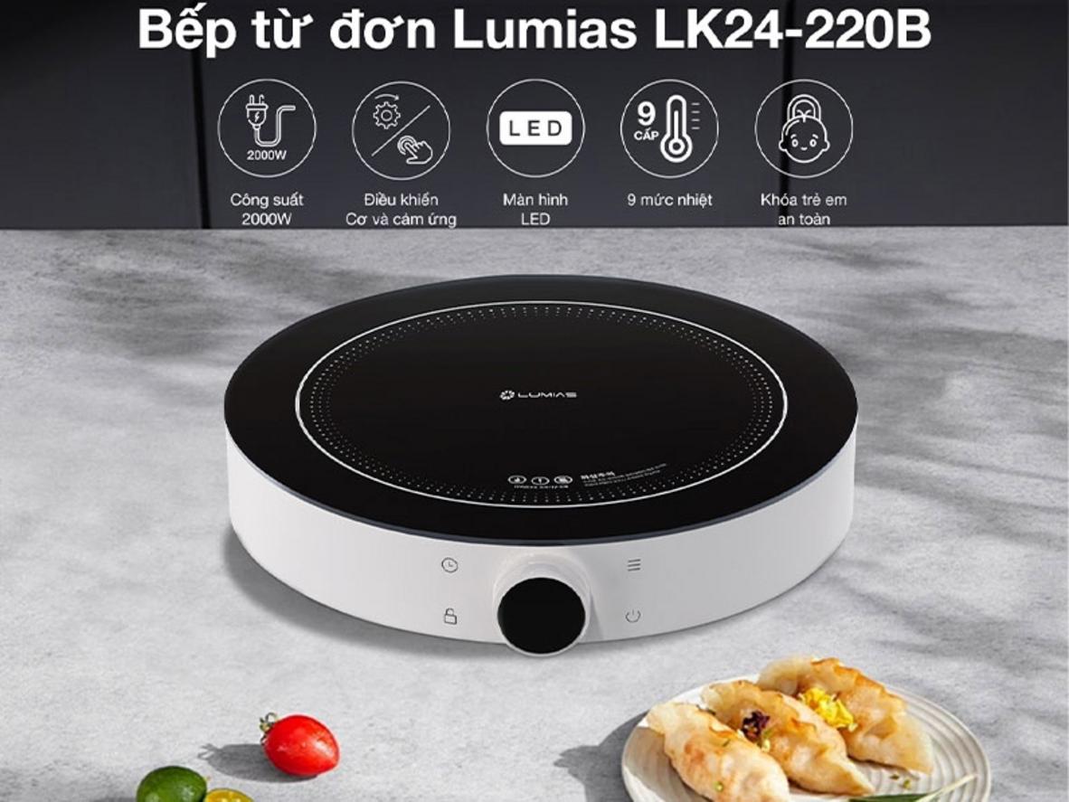 Công suất 2.000W giúp nấu nhanh mỗi ngày.