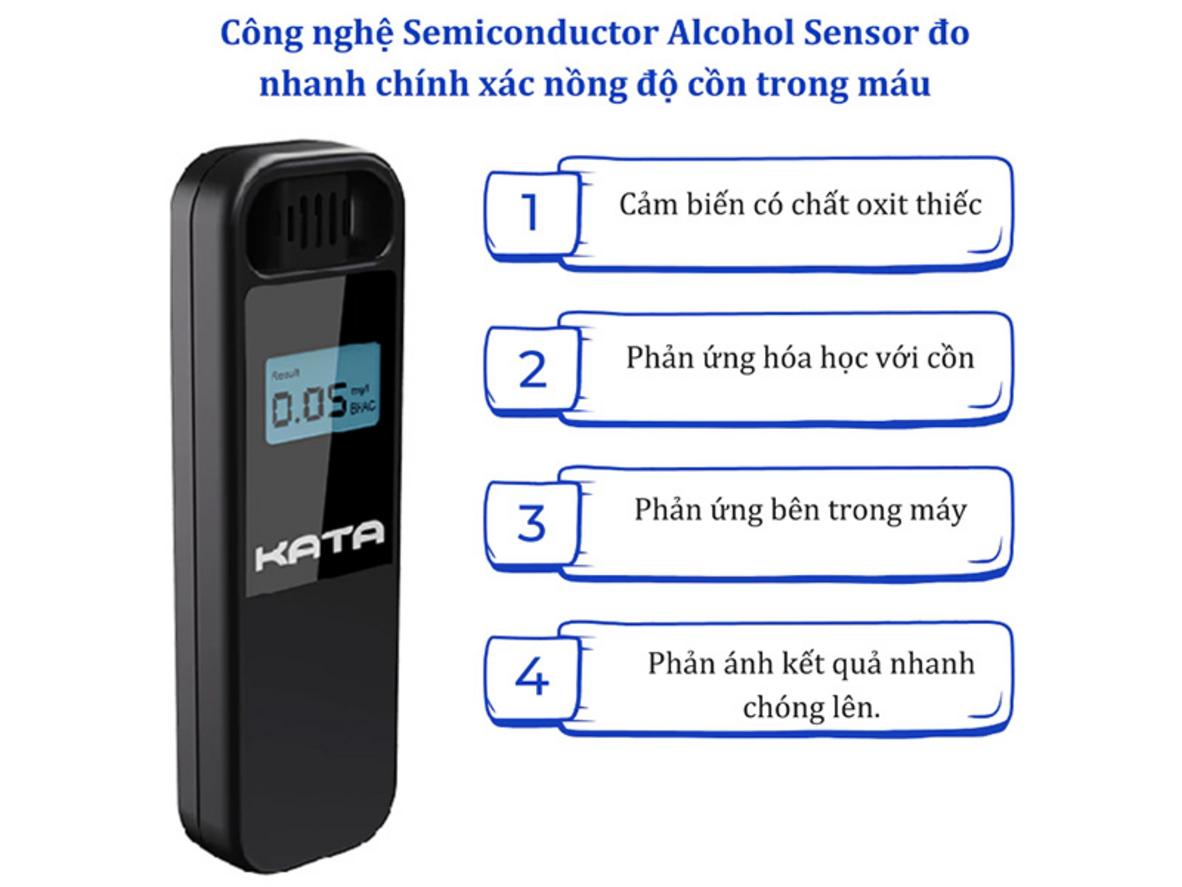 Thiết kế nhỏ gọn, dùng 2 pin AAA tiện lợi.