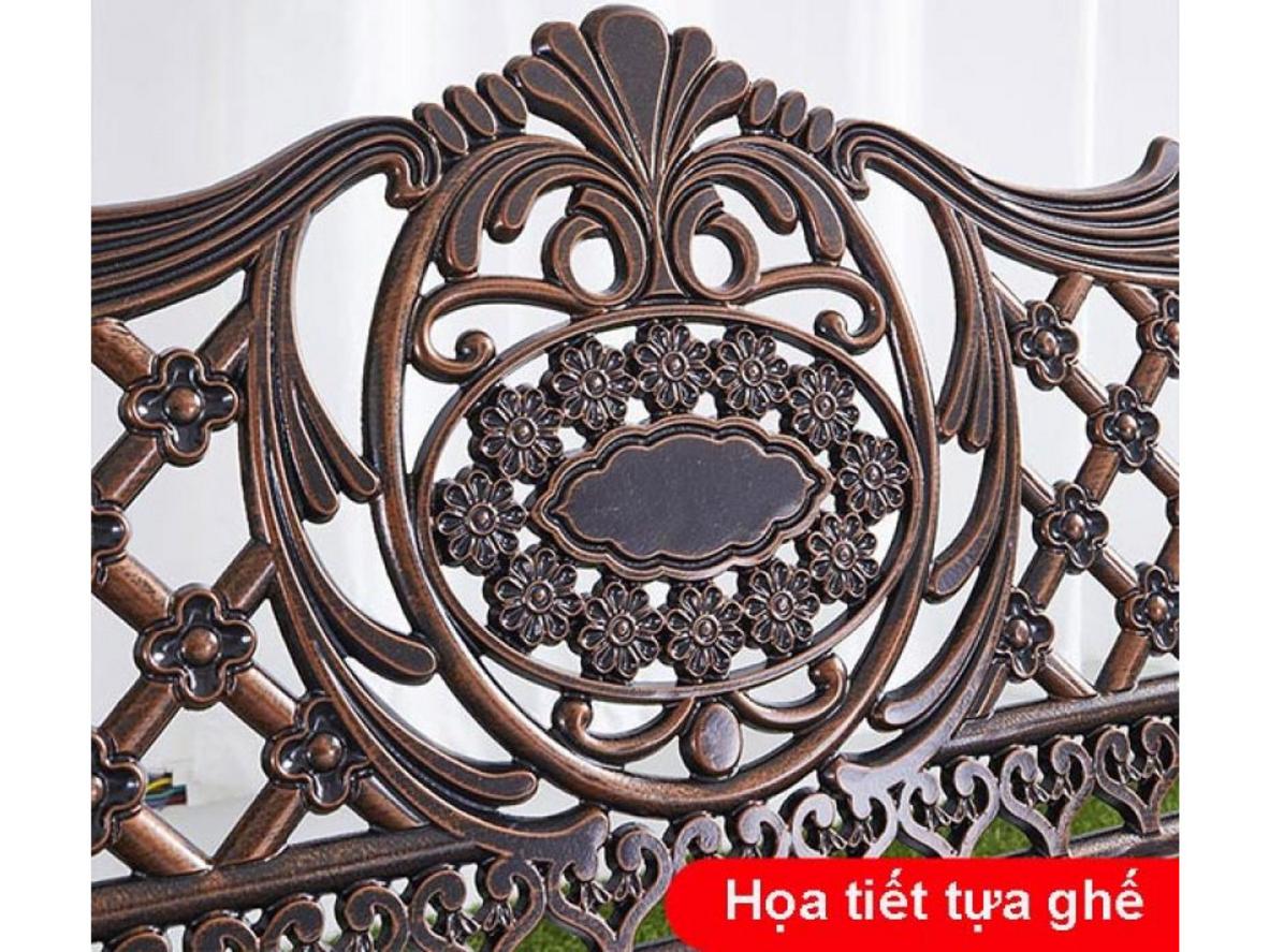Chất liệu nhôm đúc bền ngoài trời, hạn chế gỉ sét