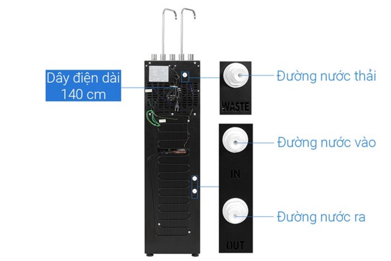 2 vòi 3 van xoay, nóng lạnh dùng ngay