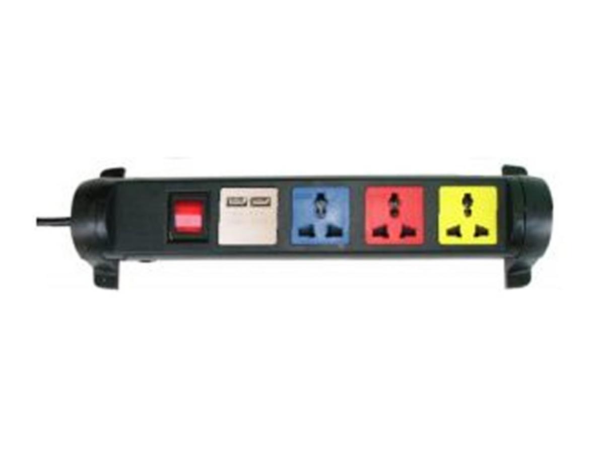 Tổng quan Ổ xoay kéo dài đa năng LiOA 4D32N2XUSB (Có 2 cổng sạc USB)