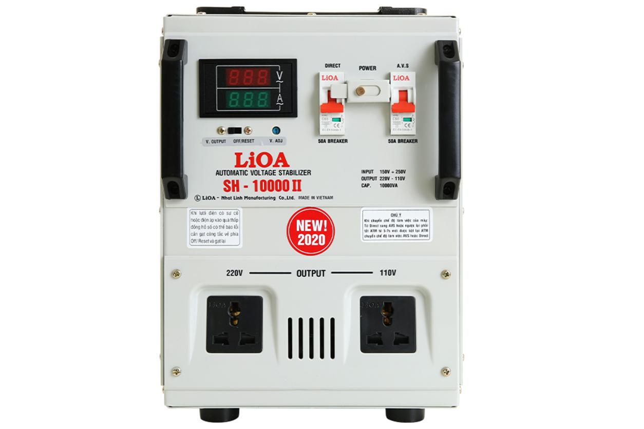 Tổng quan Ổn áp 1 pha Lioa 10KVA SH 10000II