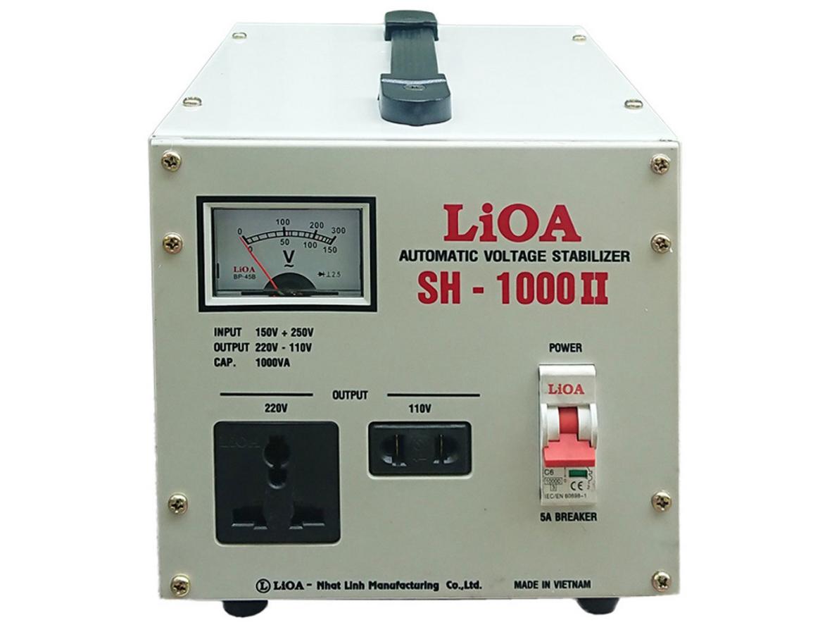 Tổng quan Ổn áp 1 pha Lioa 1KVA Lioa SH 1000 II