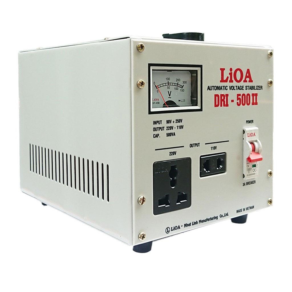 Tổng quan Ổn áp 1 pha Lioa 500VA DRI 500 II