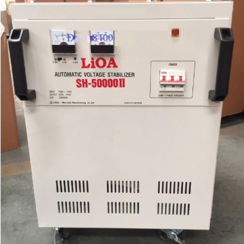 Tổng quan Ổn áp 1 pha Lioa 50KVA SH 50000II