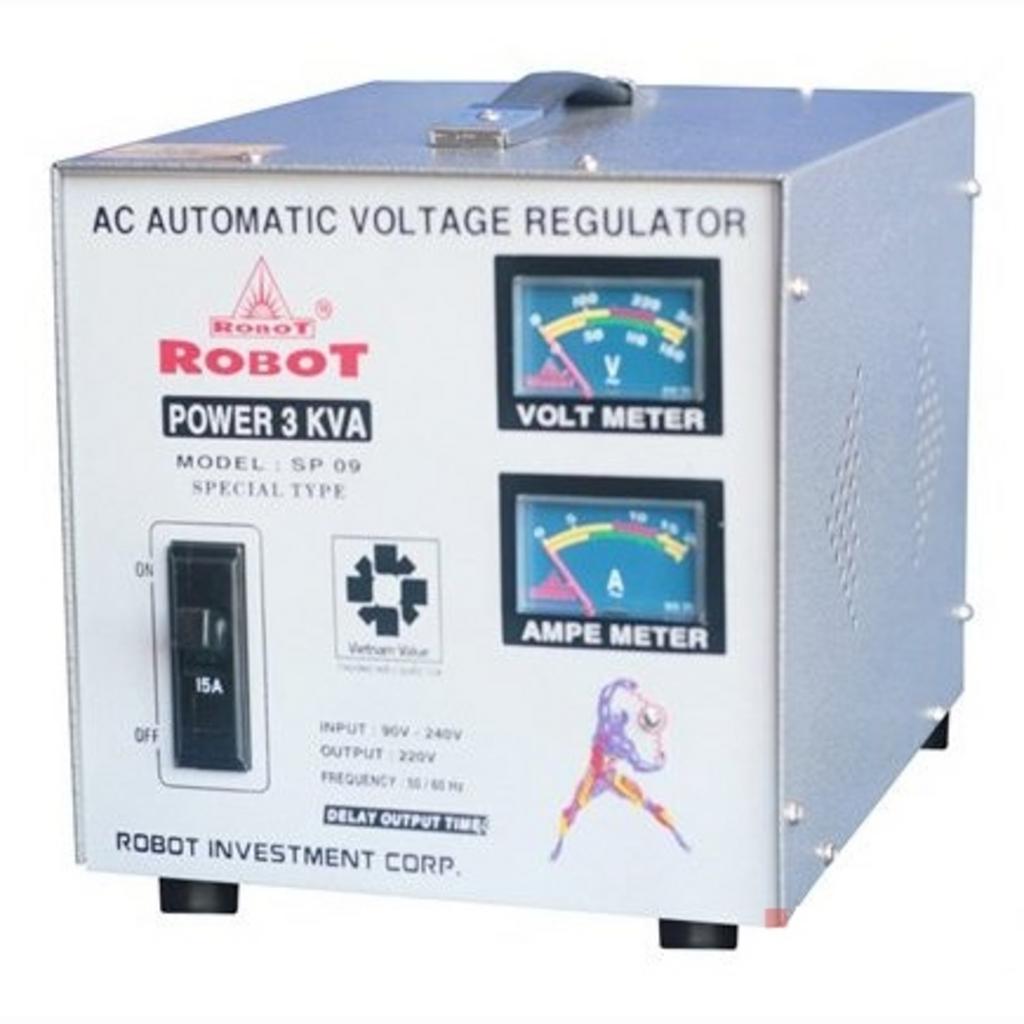 Tổng quan Ổn áp Robot SP09 3KVA