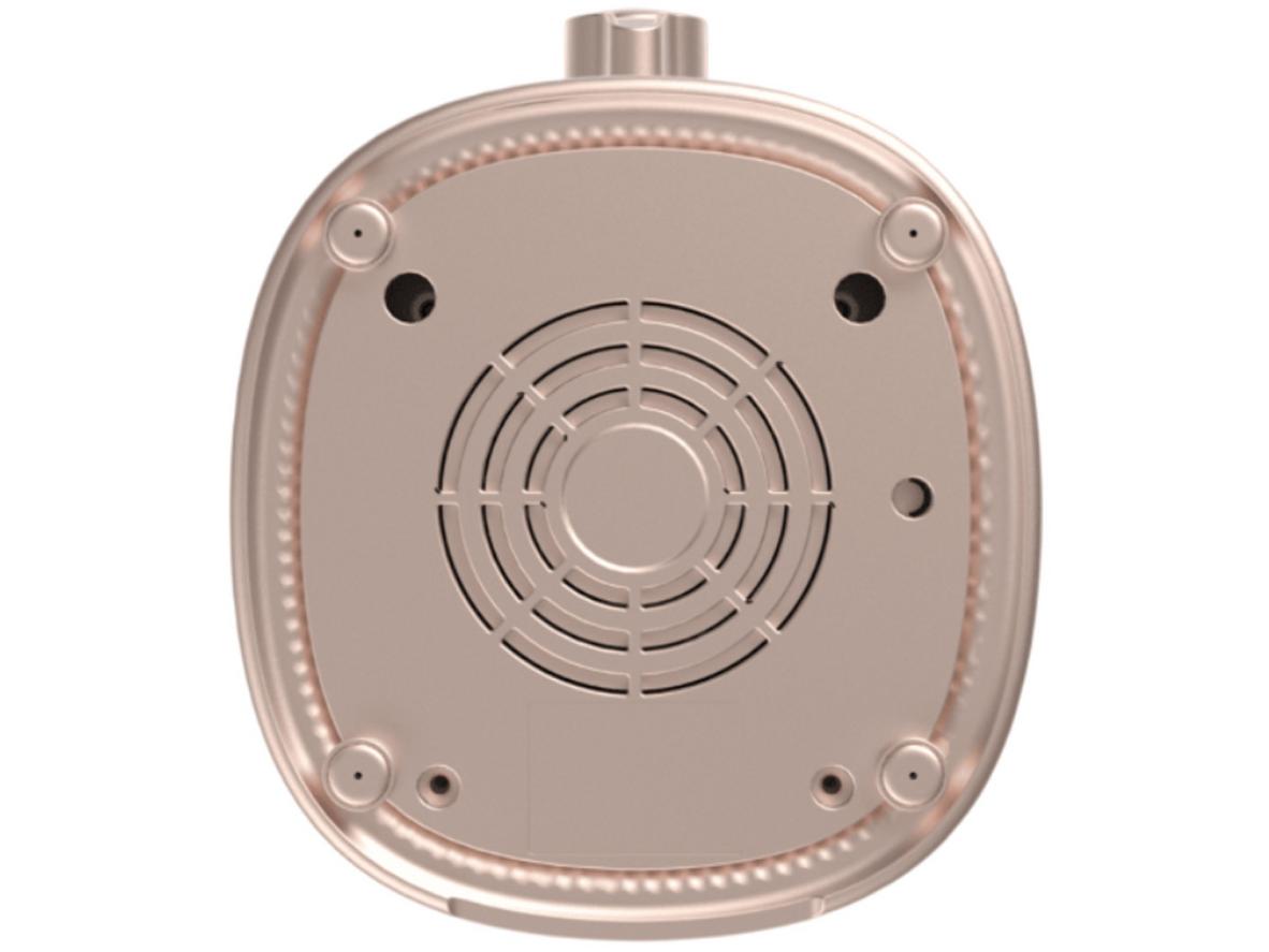 Ống tiếp nguyên liệu lớn 104mm giúp ép nguyên quả dễ hơn.