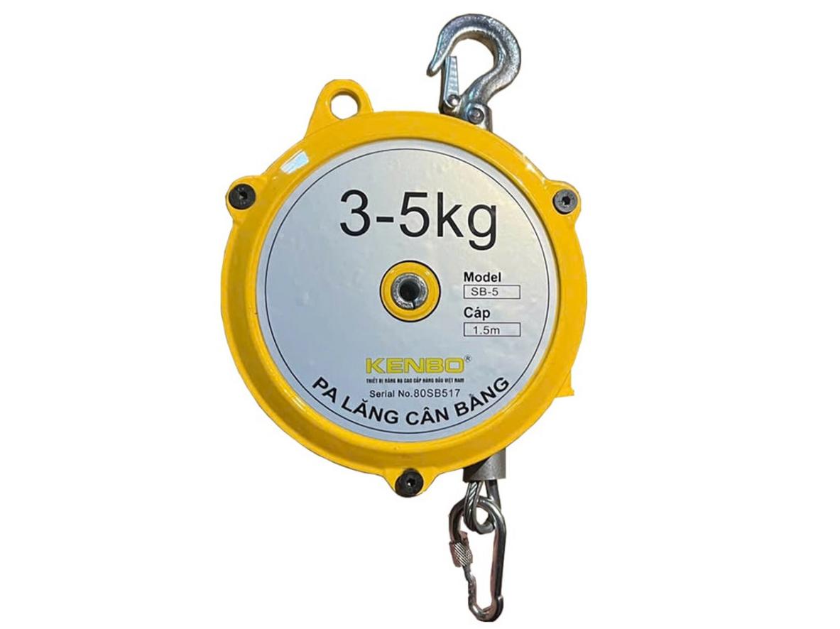 Tổng quan Pa lăng cân bằng Kenbo SB5 3kg - 5kg 1.5m