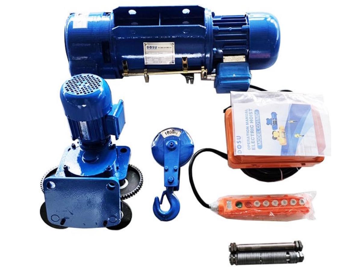 Tổng quan Pa lăng cáp điện Dosu CD1-1 1 tấn 380V