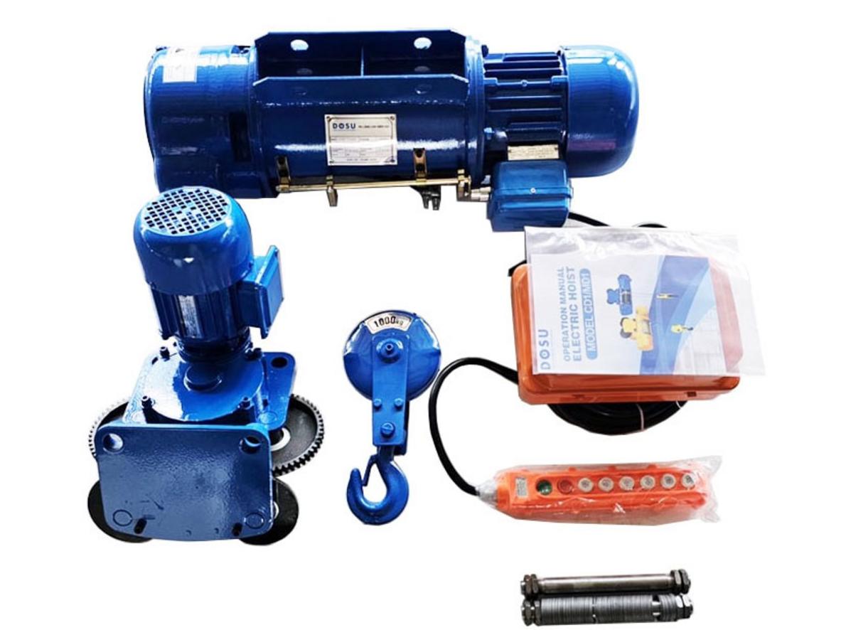Tổng quan Pa lăng cáp điện Dosu CD1-2 2 tấn 380V