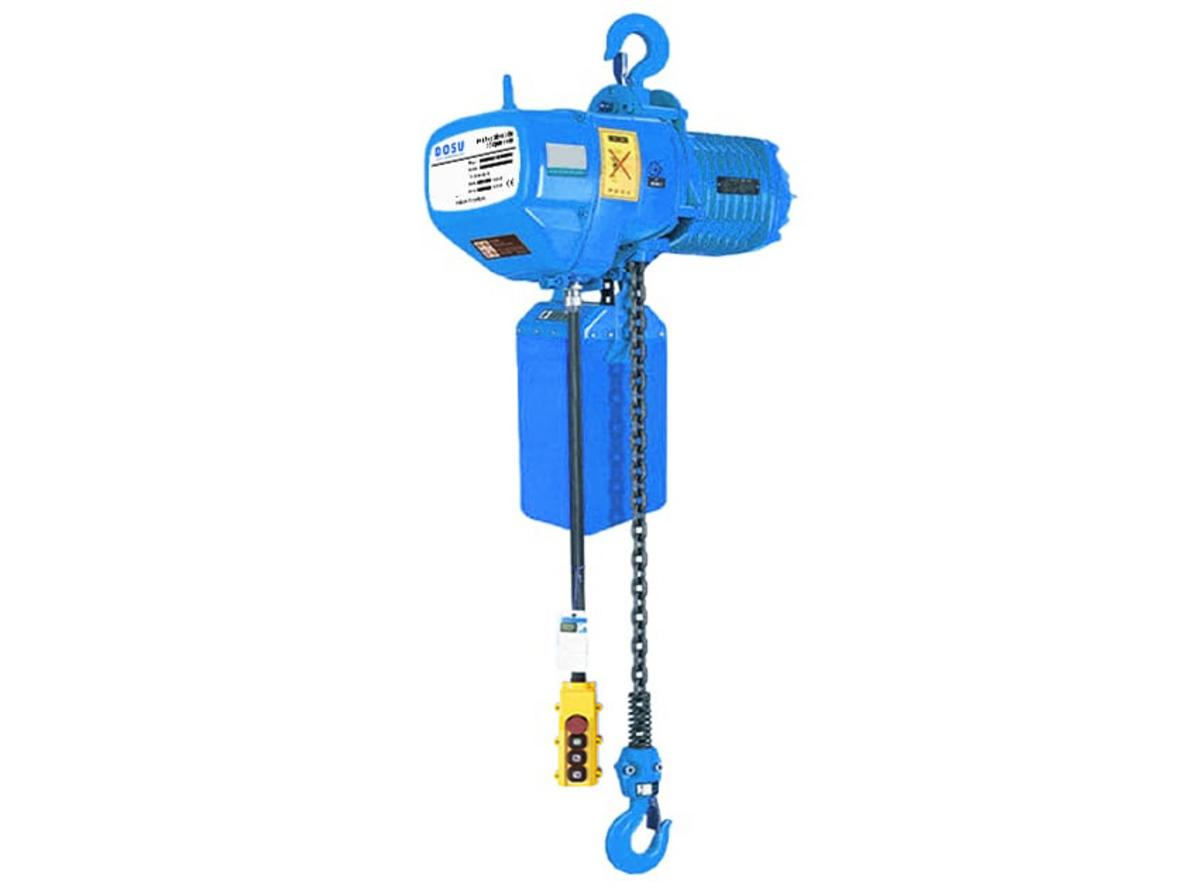 Tổng quan Pa lăng xích điện cố định Dosu KKBB01-01 (1 tấn, 6m, 380V)