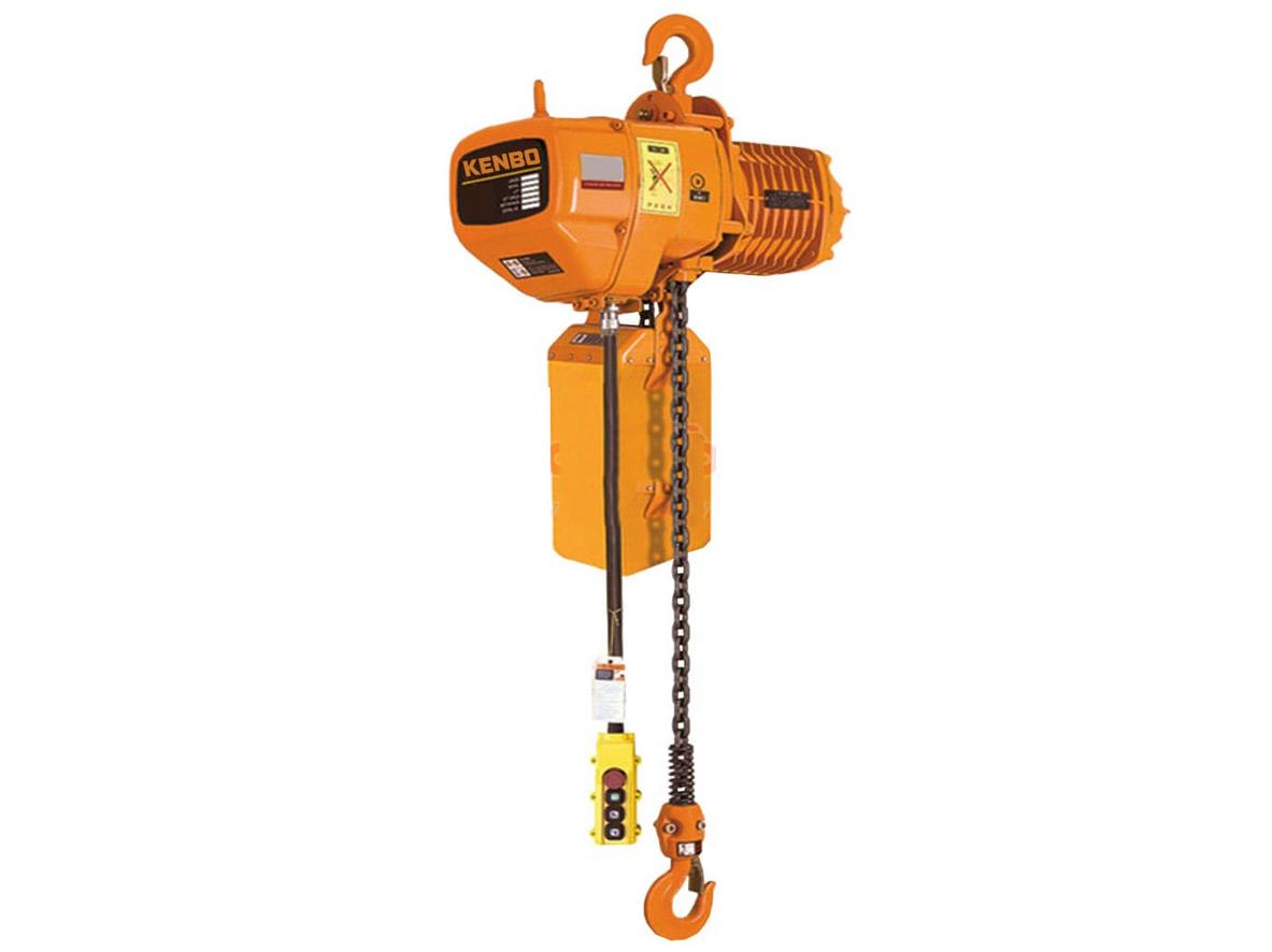 Tổng quan Pa lăng xích điện cố định Kenbo KB02-01 2 tấn 6m (1 đường xích)