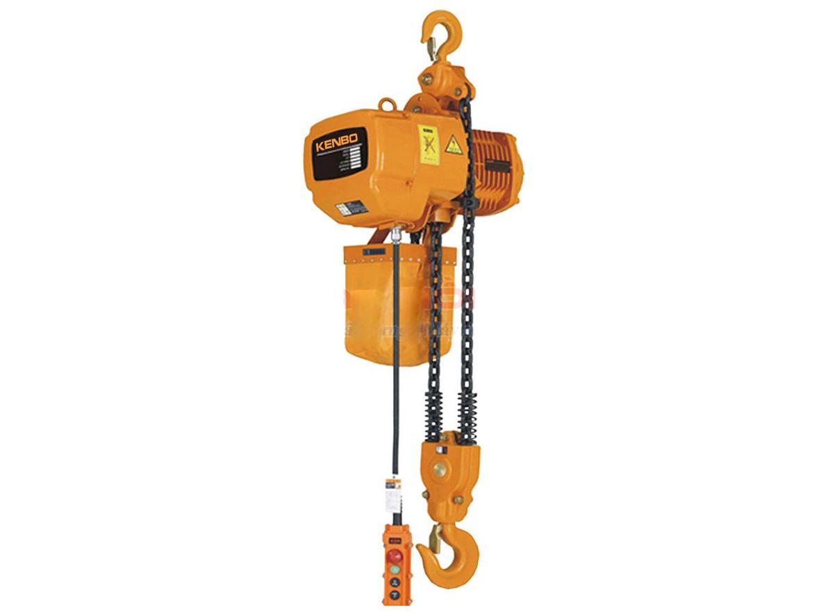 Tổng quan Pa lăng xích điện cố định Kenbo KKBB01-02 1 tấn 6m (2 đường xích)