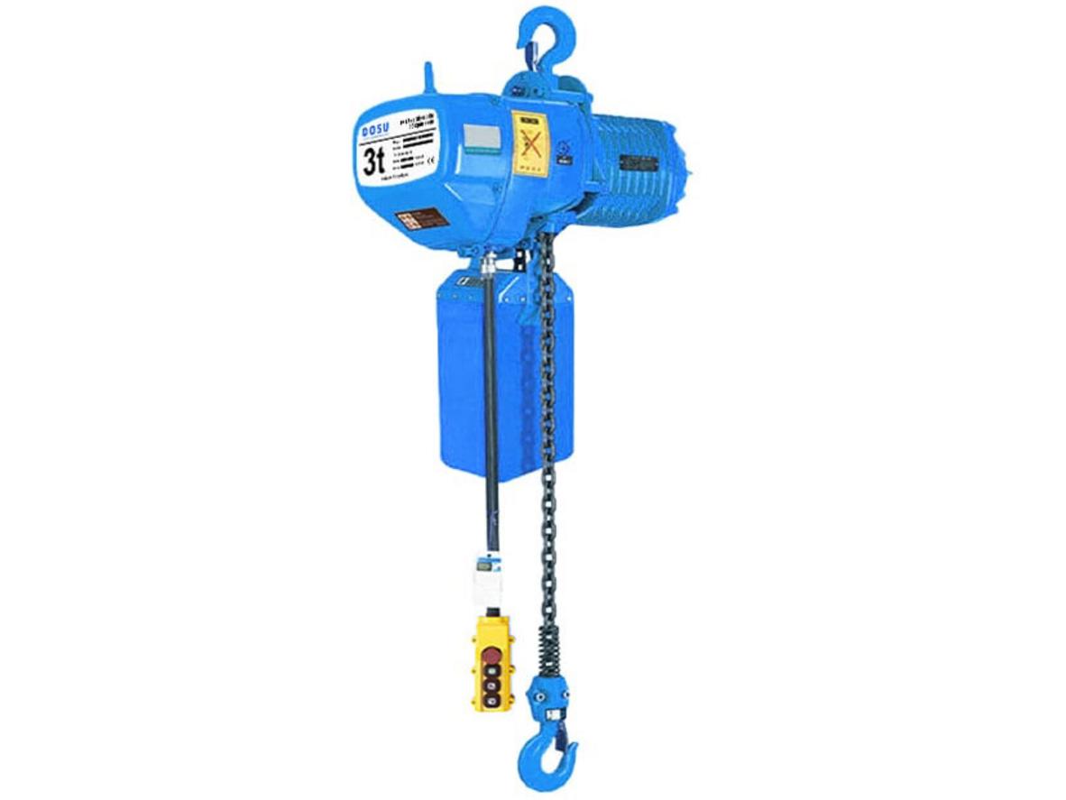 Tổng quan Pa lăng xích điện Dosu KKBB03-02 380V 3 tấn cố định