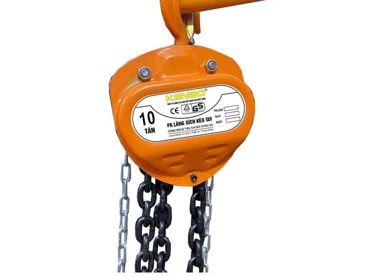 Tổng quan Pa lăng xích kéo tay Kenbo KB10T-5M