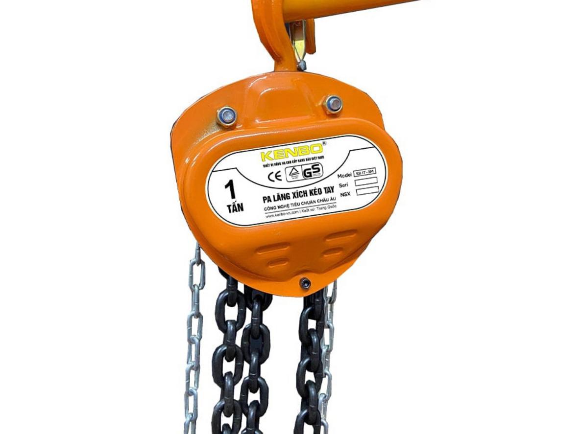 Tổng quan Pa lăng xích kéo tay Kenbo KB1T-3m