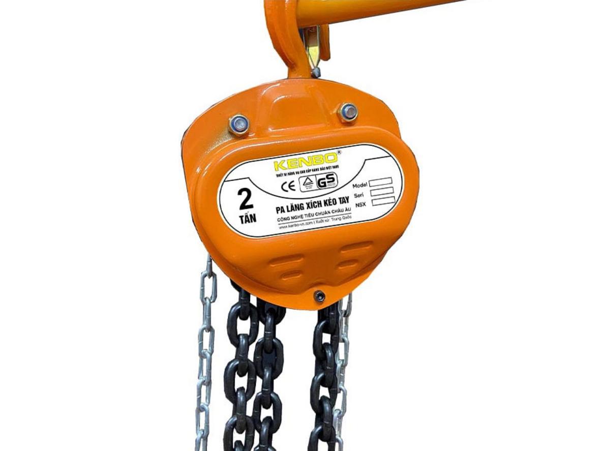 Tổng quan Pa lăng xích kéo tay Kenbo KB2T-5m