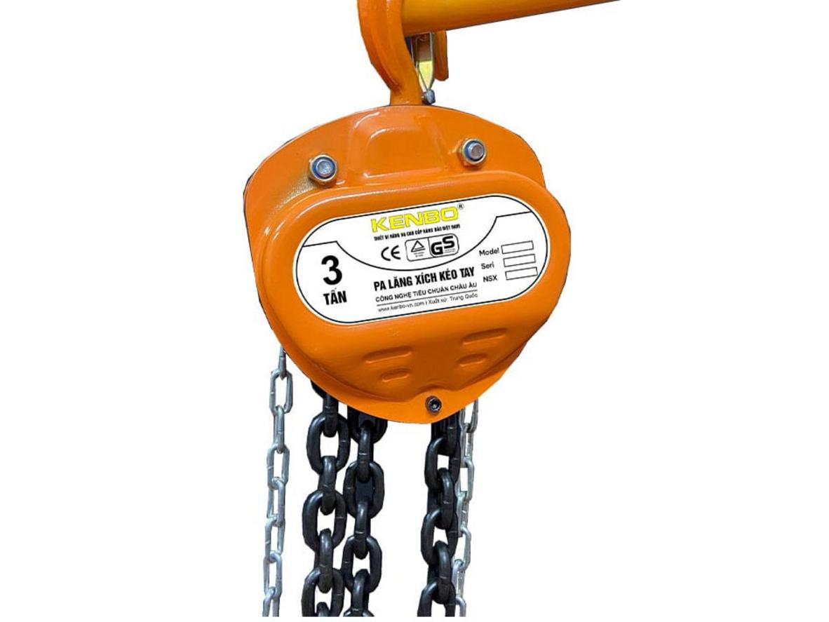 Tổng quan Pa lăng xích kéo tay Kenbo KB3T-3M