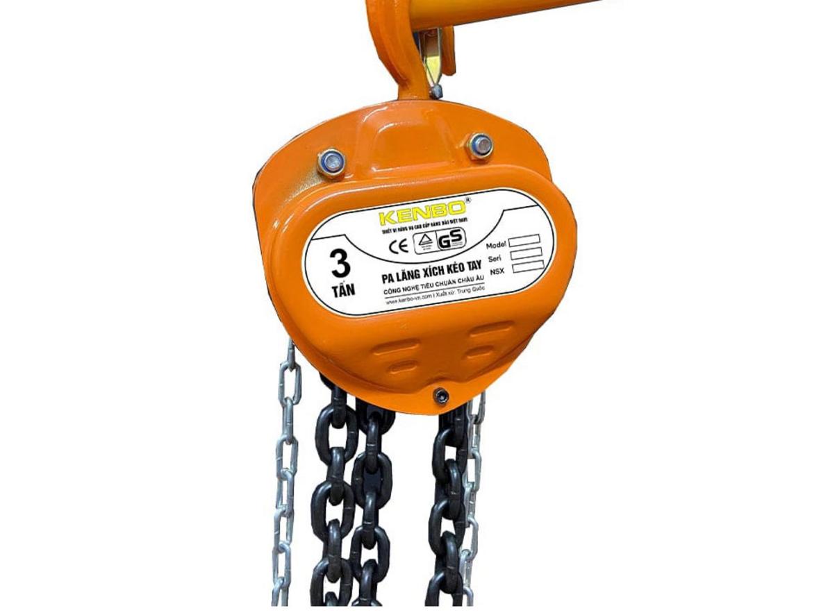 Tổng quan Pa lăng xích kéo tay Kenbo KB3T-5M