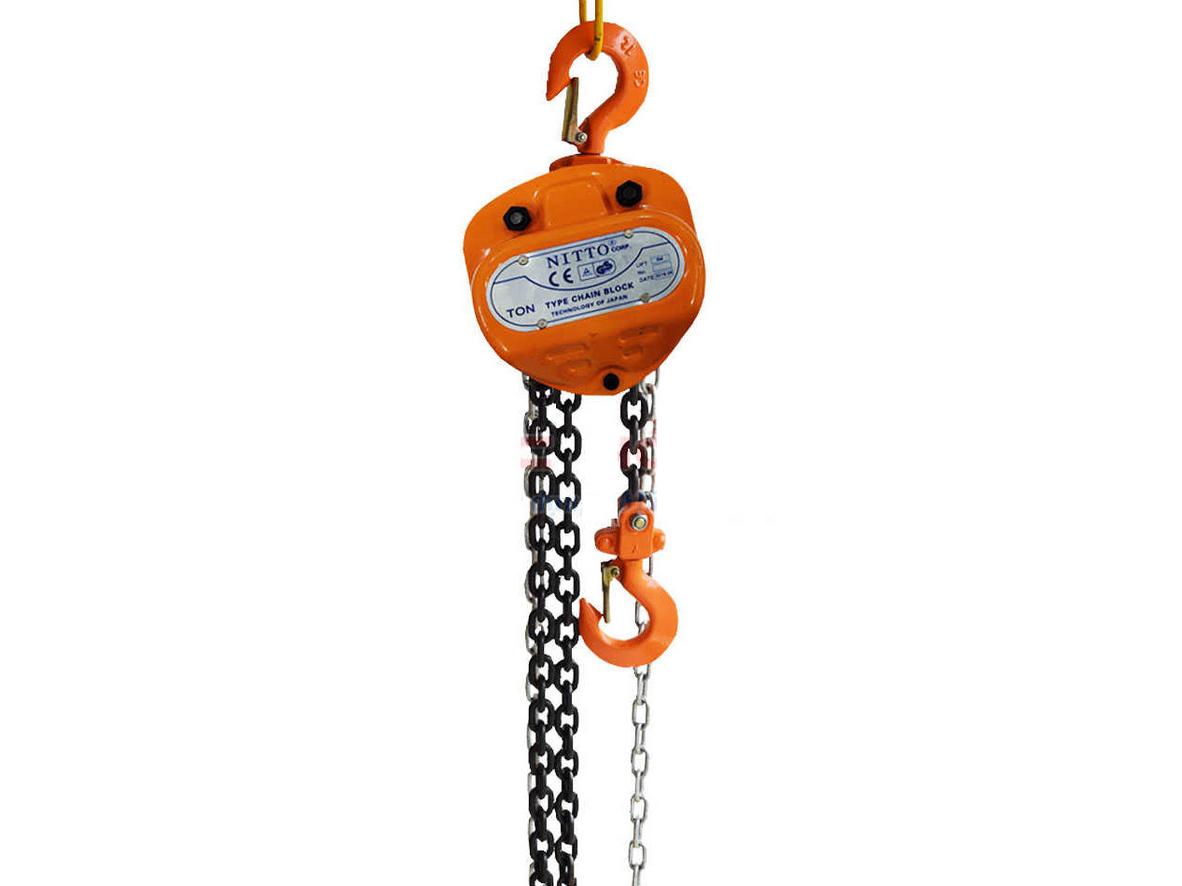 Tổng quan Pa lăng xích kéo tay Nitto 2T-5m (2 tấn)